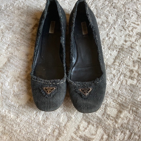 Prada chenille flats - Picture 1 of 5